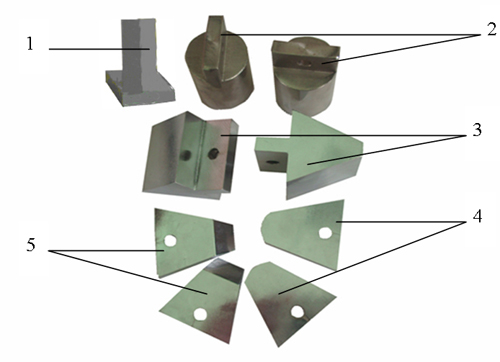 Виды полюсных наконечников магнитного дефектоскопа для контроля деталей сложной формы и конструкции МД-4КМ