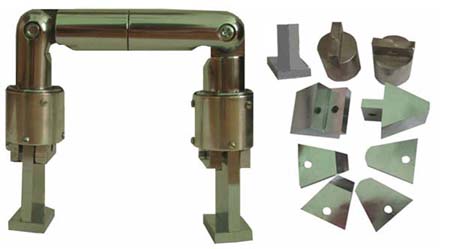 Дефектоскоп с набором полюсных наконечников и тросовой перемычкой МД-4КМ