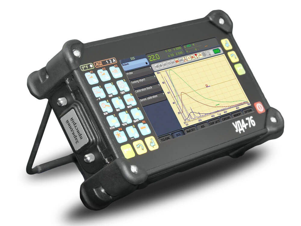 Ультразвуковой дефектоскоп-томограф УД4-76 с режимом Б-скан на экране